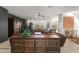 Elegant living room showcasing stylish furniture, open layout, and abundant natural light from the outdoor views at 7145 E Cuernavaco Way, Gold Canyon, AZ 85118