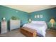 Spacious main bedroom with an ensuite bathroom and walk-in closet at 1562 E Gleneagle Dr, Chandler, AZ 85249