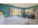 Bright and airy main bedroom with views of the exterior at 1562 E Gleneagle Dr, Chandler, AZ 85249