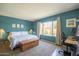 Tranquil main bedroom features ample natural light and neutral decor at 1562 E Gleneagle Dr, Chandler, AZ 85249