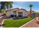 Private backyard with artificial turf, perfect for outdoor activities and easy maintenance at 17290 N 170Th Ln, Surprise, AZ 85374