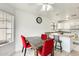 Eat-in kitchen area with a table and chairs and a window for natural light at 20419 N 34Th St, Phoenix, AZ 85050