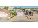 Charming single-Gathering home with desert landscaping, a two-car garage, and mountain views at 21605 N 48Th Pl, Phoenix, AZ 85054