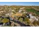 Luxury home construction in beautiful golf community near roadside featuring lush landscaping and mountain views at 29121 N 105Th St, Scottsdale, AZ 85262