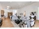 Open-concept living room with hardwood floors and natural light from skylights at 2927 E Osborn Rd, Phoenix, AZ 85016