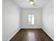 Bright bedroom with fresh paint, updated flooring, and a window with wooden shutters at 5015 E Cheyenne Dr # 14, Phoenix, AZ 85044