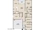 Detailed floor plan featuring a spacious layout with a great room, kitchen, and primary suite at 5634 W Olney Ave, Laveen, AZ 85339