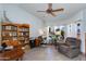 Comfortable living area with plenty of natural light and neutral colors at 6031 E Inglewood St, Mesa, AZ 85205