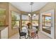 Bright breakfast nook with views to the lush backyard, perfect for morning coffee or casual meals at 9717 W Marco Polo Rd, Peoria, AZ 85382