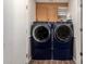 Convenient laundry room equipped with modern washer and dryer units at 1060 S Florence Dr, Mesa, AZ 85208