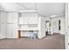 Finished basement with workspace and storage at 10601 W Hutton Dr, Sun City, AZ 85351