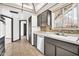 Well-lit kitchen boasts ceramic tile backsplash and floors, and bright, natural light at 10601 W Hutton Dr, Sun City, AZ 85351