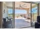 Inviting outdoor patio featuring comfortable seating and scenic desert views at 12538 E Pivot Peak --, Gold Canyon, AZ 85118