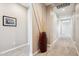 Hallway with wood-look tile and a decorative floor vase at 12538 E Pivot Peak --, Gold Canyon, AZ 85118