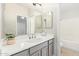 Bathroom with vanity and tub shower at 1961 N Hartford St # 1087, Chandler, AZ 85225
