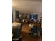 Open concept living and dining area featuring hardwood floors at 2637 S Amanda Dr, Maricopa, AZ 85139
