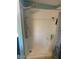 Bright and spacious shower features sleek fixtures and a clean, modern design at 2637 S Amanda Dr, Maricopa, AZ 85139