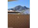 Picture perfect mountain view from the backyard at 27053 W Ponderosa Ln, Buckeye, AZ 85396