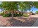 Well-maintained home featuring desert landscaping and mature shade tree in the front yard at 3526 N 85Th St, Scottsdale, AZ 85251