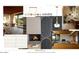 Haven Mood Board featuring flooring, lighting, fireplace, and tile selections for interior design at 37200 N Cave Creek Rd # 1013, Scottsdale, AZ 85262