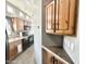 A closer view of cabinets in the kitchen at 381 S Gypsum Dr, Apache Junction, AZ 85119