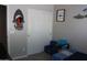 Nautical-themed bedroom featuring a single bed, shark decor, blue accents, and window with natural light at 3850 E Balsam Dr, Chandler, AZ 85286