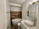 Bathroom with a soaking tub, vessel sink and updated fixtures at 555 N May -- # 1, Mesa, AZ 85201
