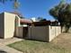 Charming single story home with a red tile roof and a private walled front yard at 555 N May -- # 1, Mesa, AZ 85201