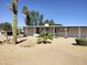 Charming single-story home with desert landscaping, including a mature saguaro cactus in the front yard at 649 S 87Th Way, Mesa, AZ 85208