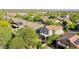 Aerial view showcasing the property's location within a neighborhood, offering a sense of community at 7336 E Overlook Dr, Scottsdale, AZ 85255