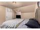 Comfortable bedroom with vaulted ceiling, neutral tones, and space, creating a relaxing environment at 801 E Oakland St, Chandler, AZ 85225