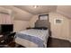 Comfortable bedroom with vaulted ceiling, neutral tones, and comfortable furnishings, perfect for restful nights at 801 E Oakland St, Chandler, AZ 85225