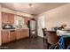 Functional kitchen features stainless steel appliances, ample counter space, and a cozy eat-in area at 801 E Oakland St, Chandler, AZ 85225