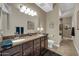 Well-appointed bathroom featuring double sinks and granite countertops at 945 E Playa Del Norte Dr # 1003, Tempe, AZ 85288