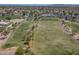 Beautiful aerial view of the golf course at 9847 E Michigan Ave, Sun Lakes, AZ 85248