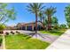Spacious home with attached three-car garage and well-manicured landscaping at 17673 E Bronco Dr, Queen Creek, AZ 85142
