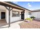 Welcoming front entrance with a clearly marked address and tidy landscaping at 2232 E Karen Dr, Phoenix, AZ 85022