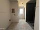 Bathroom construction showing a new shower unit and space for a vanity at 22812 E Lords Way, Queen Creek, AZ 85142