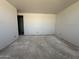 Spacious bedroom featuring electrical boxes for lighting and ample space at 22812 E Lords Way, Queen Creek, AZ 85142