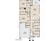 Detailed floor plan showcasing layout with primary suite, great room, kitchen, and bedrooms at 22812 E Lords Way, Queen Creek, AZ 85142
