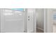 Modern shower with clear glass doors at 2530 N Pony Ln, Casa Grande, AZ 85122