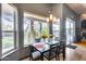 Cozy breakfast nook with large windows offering serene garden views at 29023 N 48Th Ct, Cave Creek, AZ 85331