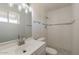 Updated bathroom with tiled shower and modern fixtures at 3441 W Sweetwater Ave, Phoenix, AZ 85029