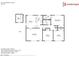 Home floor plan showing layout of rooms and dimensions at 3441 W Sweetwater Ave, Phoenix, AZ 85029