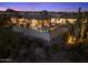 This home has a backyard featuring a pool, a patio, and desert landscaping at 39254 N 104Th Pl, Scottsdale, AZ 85262