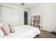 This bedroom offers a large closet, carpeting and natural light; perfect for a room! at 4077 S Sabrina Dr # 14, Chandler, AZ 85248