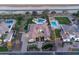Expansive property featuring multiple pools, manicured lawns, and a private oasis at 4547 S Banning Dr, Gilbert, AZ 85297