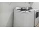 Convenient laundry room with modern side-by-side washer and dryer units for easy chore management at 7657 W Minton St, Laveen, AZ 85339