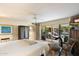 Spacious bedroom with a view to the backyard patio and plenty of natural light at 7746 E Bisbee Rd, Scottsdale, AZ 85258