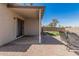 Charming backyard patio with a covered area provides an ideal spot for relaxing and entertaining outdoors at 914 E Pedro Rd, Phoenix, AZ 85042